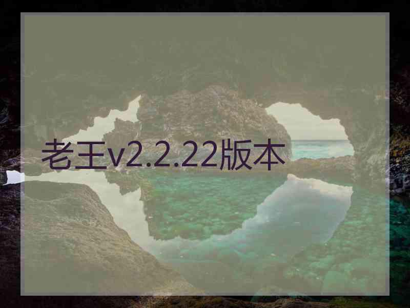 老王v2.2.22版本