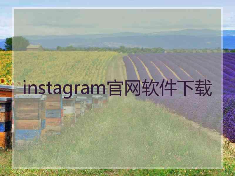 instagram官网软件下载
